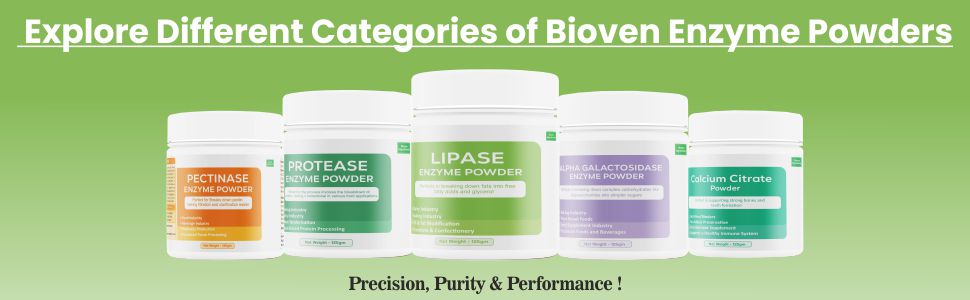 Ingredients Fungal Lipase Enzyme Powder 125g | Food Grade & Bakery Grade | Fat Degrading Enzyme | Wide pH Range | Heat Stable | Food & Industrial Processing Use