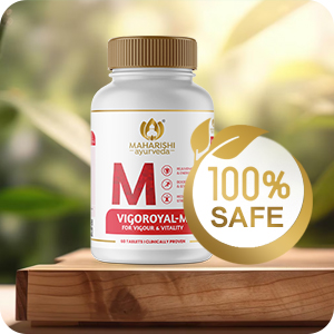 Maharishi Ayurveda Shilajit Tablets | Vigoroyal M- Infused with Original Shilajit | Natural Shilajeet - 60 tablets