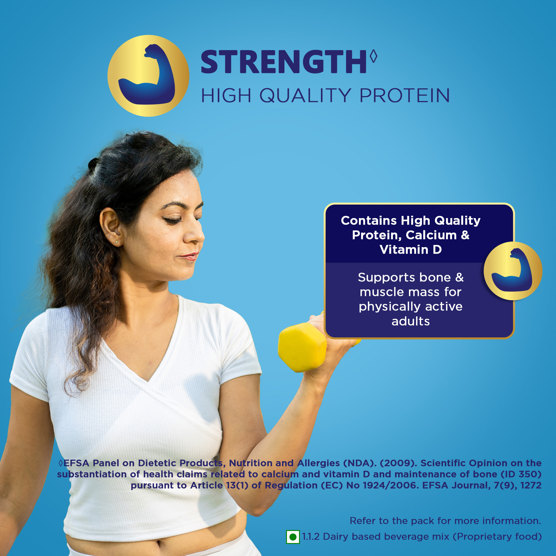 Complan VieMax - Scientifically designed nutrition for Adults (Vanilla Flavour, 400g, Jar) | High Protein, Prebiotic, Probiotic for Strength, Gut Wellness, Immunity