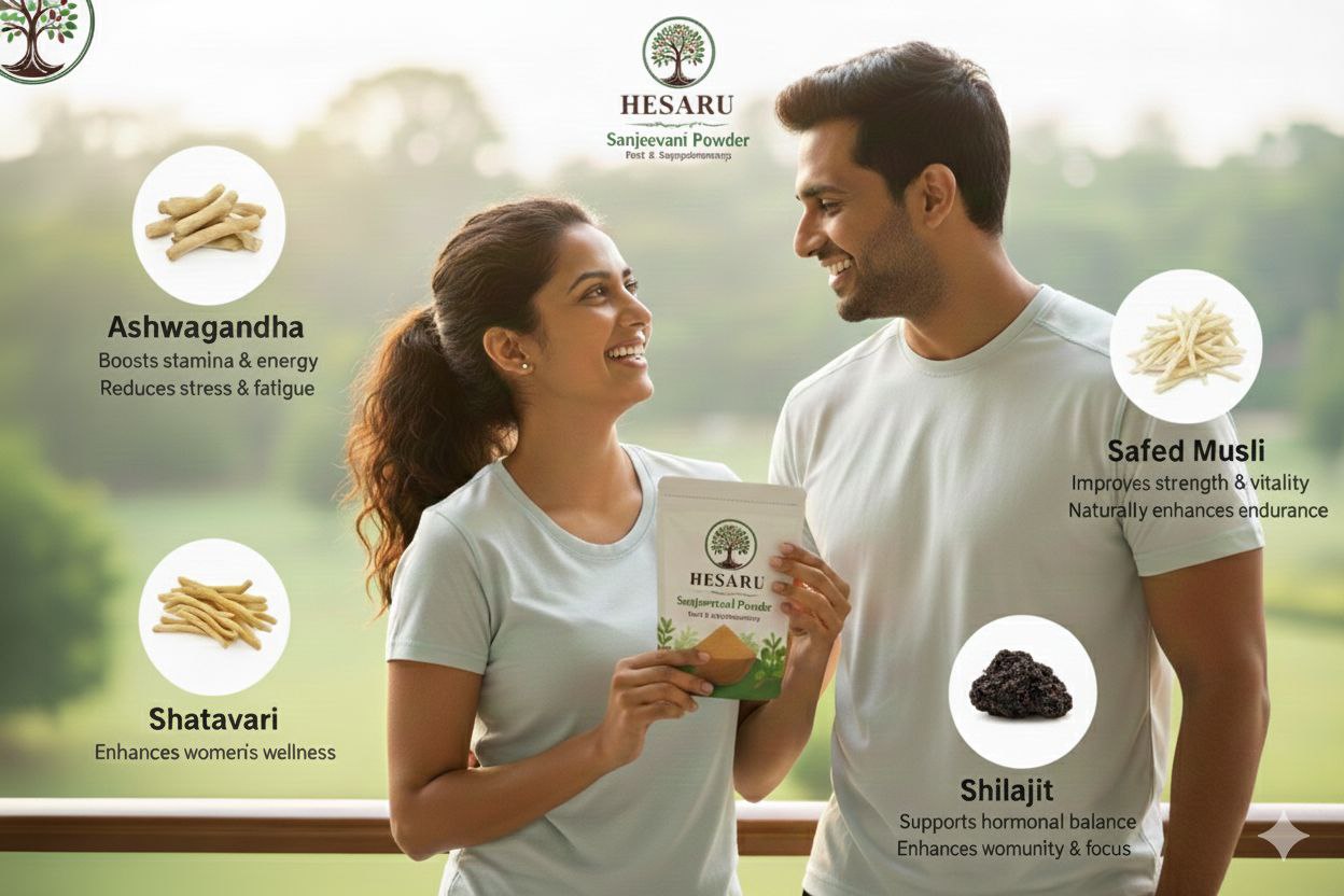 Ayurvedic Men’s Vitality & Fertility Support Powder | Supports Sperm Health & Reproductive Wellness | Natural Energy & Stamina Supplement for Men 100% Natural Herbal Powder Man stamina power improvement - Performance for men 100gm (PACK OF 1)