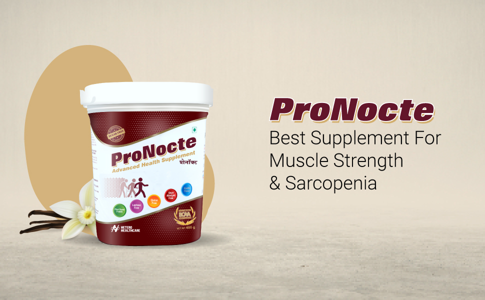 Pronocte Plant Based Protein Powder for Men & Women | Gluten Free | Brown Rice Protein Supplement - 400g