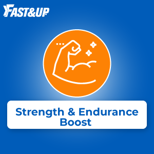 Fast&Up Pre-Workout Supplement Powder (30 Servings, Watermelon Flavour) | Pre Workout Supplement For Men & Women with B-Alanine, Creatine, Taurine For Performance & Energy Boost, 300 gm