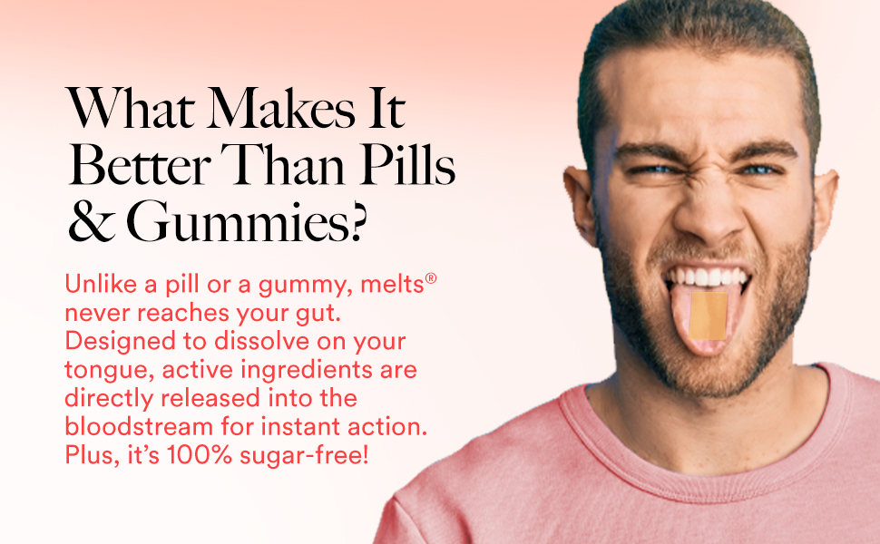 Wellbeing Nutrition Melts Plant Based Multivitamin for Men & Women for Increased Energy & Immunity | 100% RDA of Vitamin A, Vitamin B-Complex, Vitamin C, D3 K2, Ashwagandha & Ginseng (60 Oral Strips)