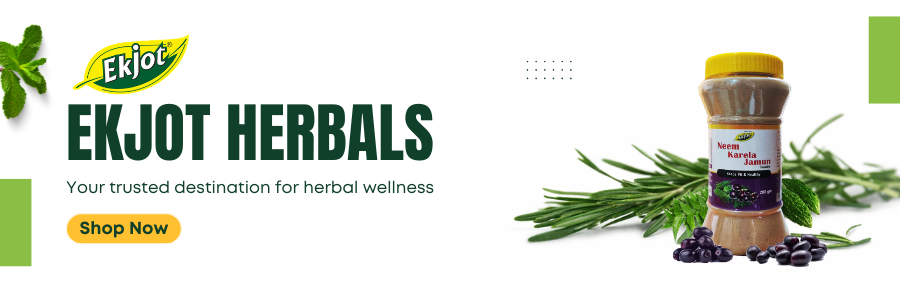 Herbals Neem Karela Jamun Powder (Pack of 3) | Regulates Blood Sugar Levels | Diabetes | 100% Natural (3 x 200gm)