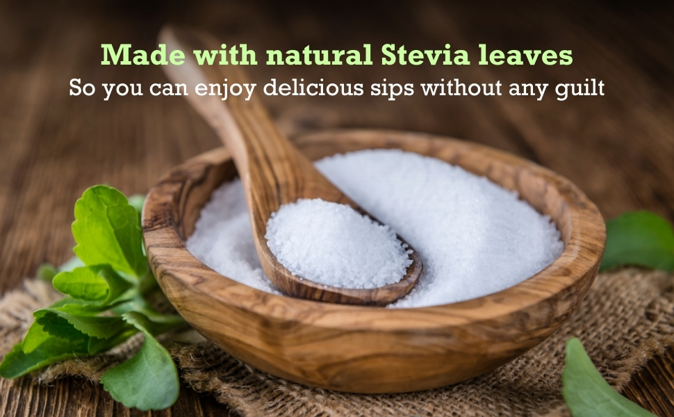 First Bud Organics Pure Stevia Drops - 20ml | Zero Calorie, Natural Sweetener, Non-GMO & Sugar-Free Stevia Drops | Sugar Substitute For 400 Serving, Low Glycemic index & Promote Oral Health