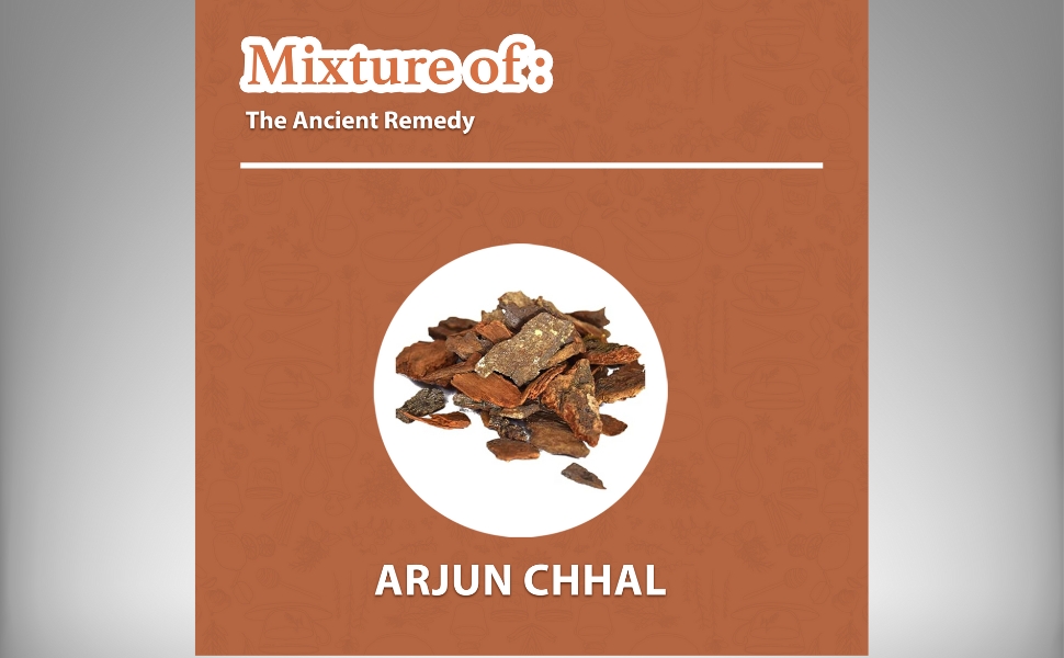 THE ANCIENT REMEDY Arjun Chaal Powder 110GM | 100% Pure Herbal Arjun Ki Chaal Powder For Men & Women Supports Heart Health, Promotes Good Cholesterol, Arjuna Pack 1