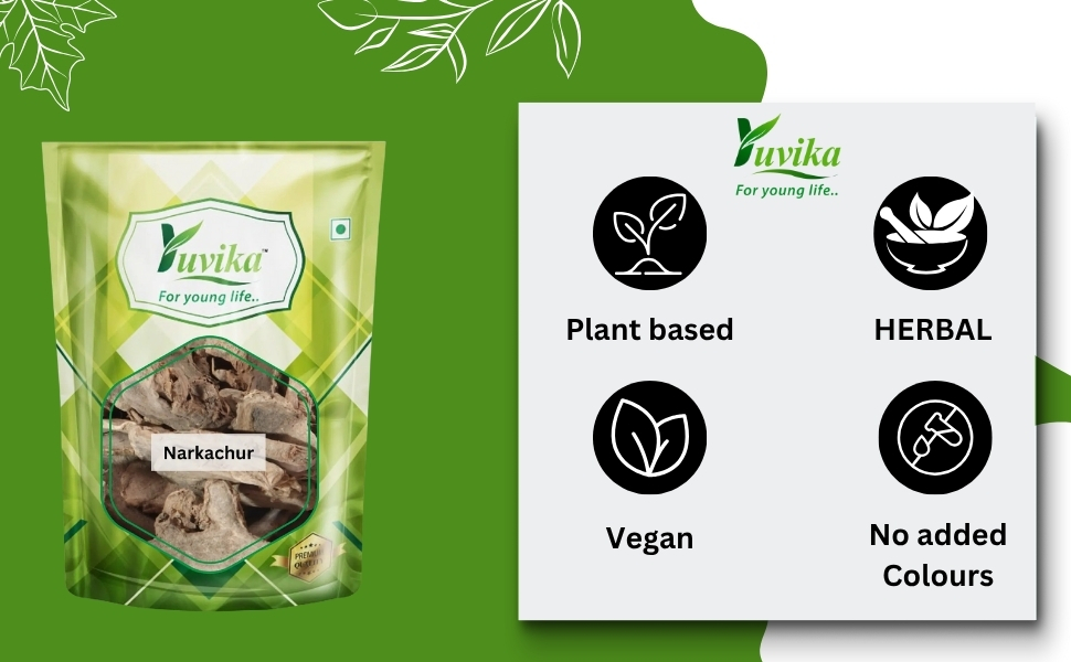Yuvika Narkachur - Curcuma caesia - Black Turmeric - Kali Haldi 200 Grams