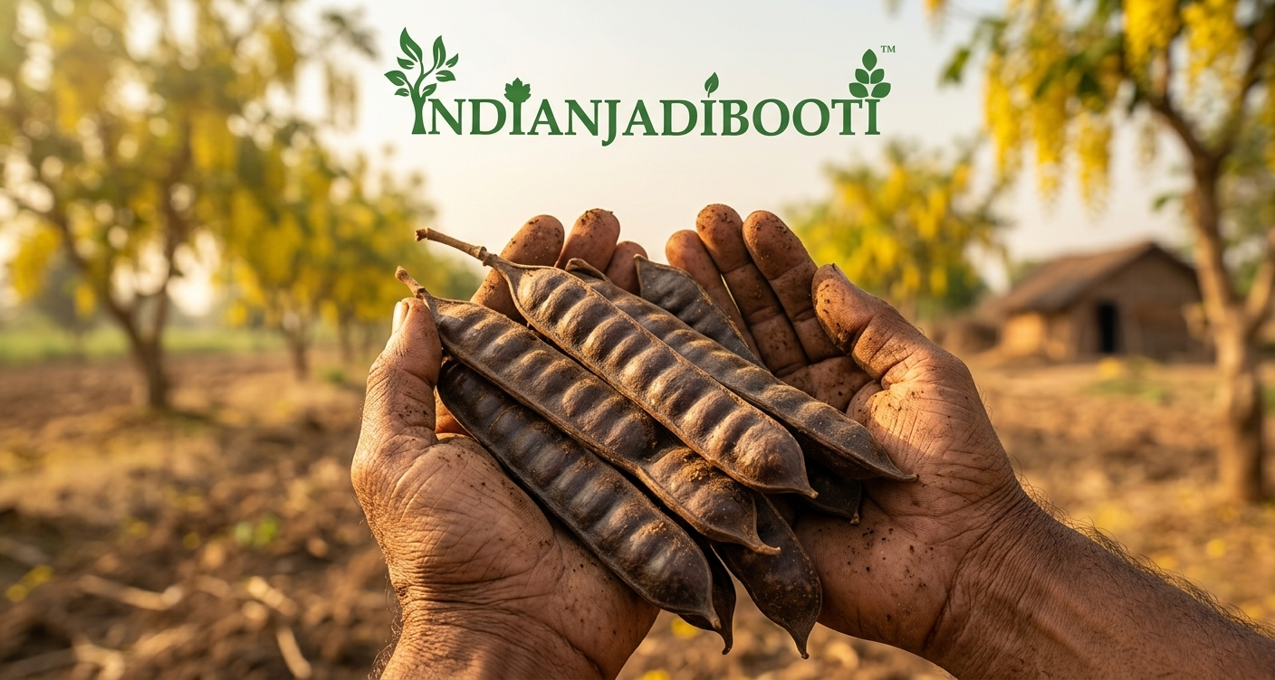 IndianJadiBooti Amaltas Pulp (100g Pack Of 2) | Cassia Fistula/Amaltash Gudda | Aragvadha | Natural Gentle Laxative for Kids & Adults | Constipation Relief | Pure & Seedless