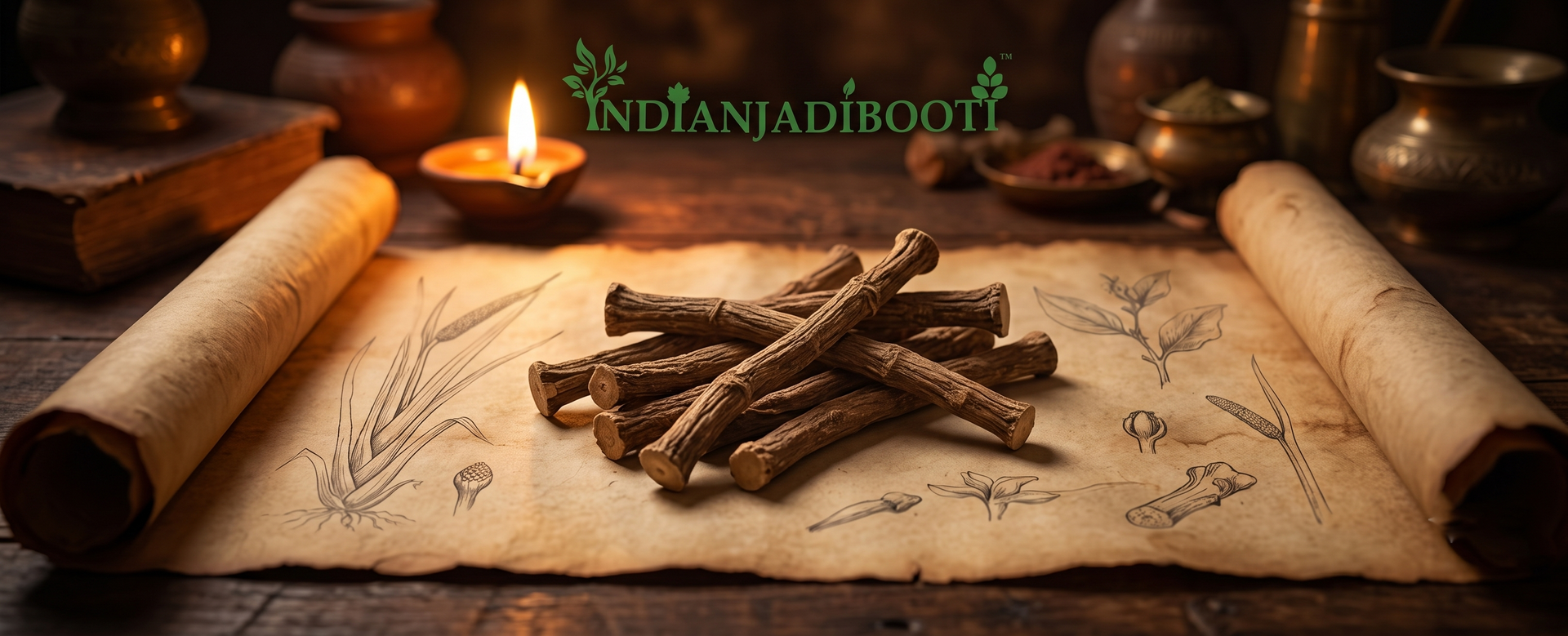 IndianJadiBooti Gudbach Jadd - Vacha Root - Sweet Flag (Acorus Calamus) - Natural Dried Herb for Traditional Wellness & Aromatherapy - 250g