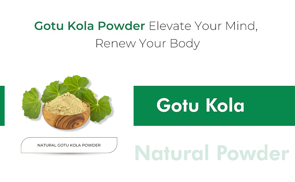 Herbal Hills Gotu Kola Powder (1 Kg (Single Pack))