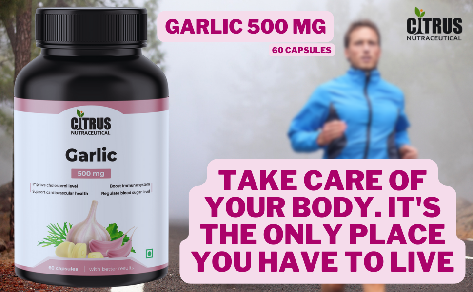 Garlic Extract 500mg Capsules