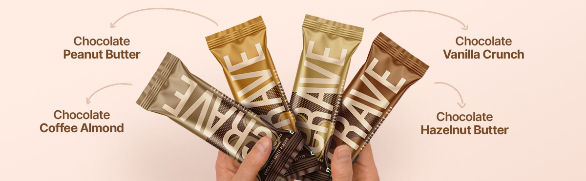 Green Protein Crave Plant Protein Bars Chocolate Hazelnut Butter (Pack of 4) | 15g Protein, Zero Added Sugar, High in Fiber | Crunchy Wafer Bar | Decadent Sugar-Free Chocolate, Creamy Nut Butters | Tastes like a Cheat Meal | 100% Vegetarian & Gluten-Free | No Palm Oil | 200g