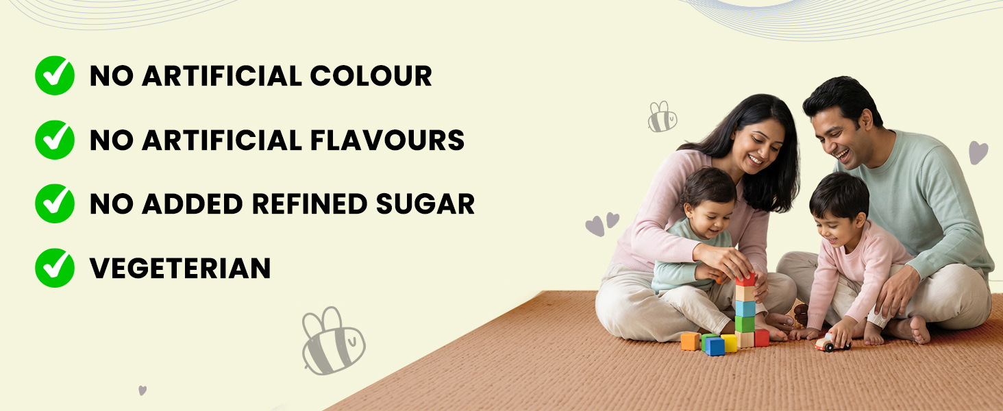 Carbamide Forte Multivitamin For Kids | Multivitamin Gummies For Kids | Multivitamin Gummies For Immunity | Vitamin Gummy For Immunity With No Added Sugar | 60 Gummy Bears