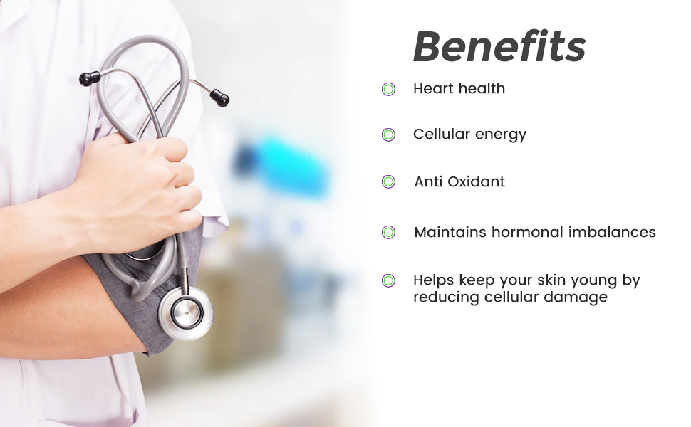 Natures Velvet Coenzyme Q-10 Rich in Antioxidant, Promotes Heart Health & Boosts Energy, 60 Softgels (Pack of 2)