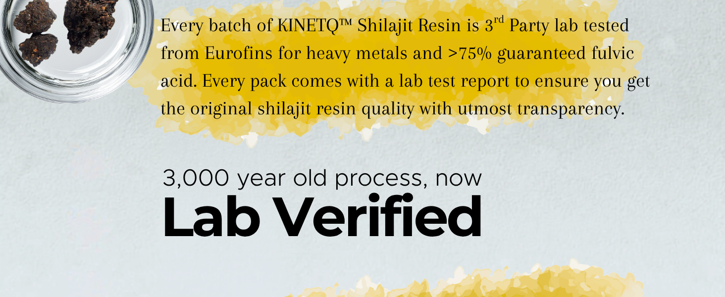 KINETQ™ Pure Himalayan Shilajit Resin Combo 40g (2×20g)