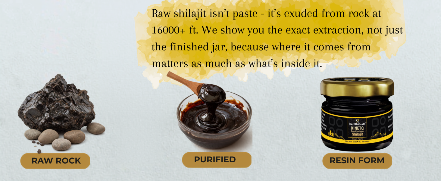 KINETQ™ Pure Himalayan Shilajit Resin Combo 40g (2×20g)