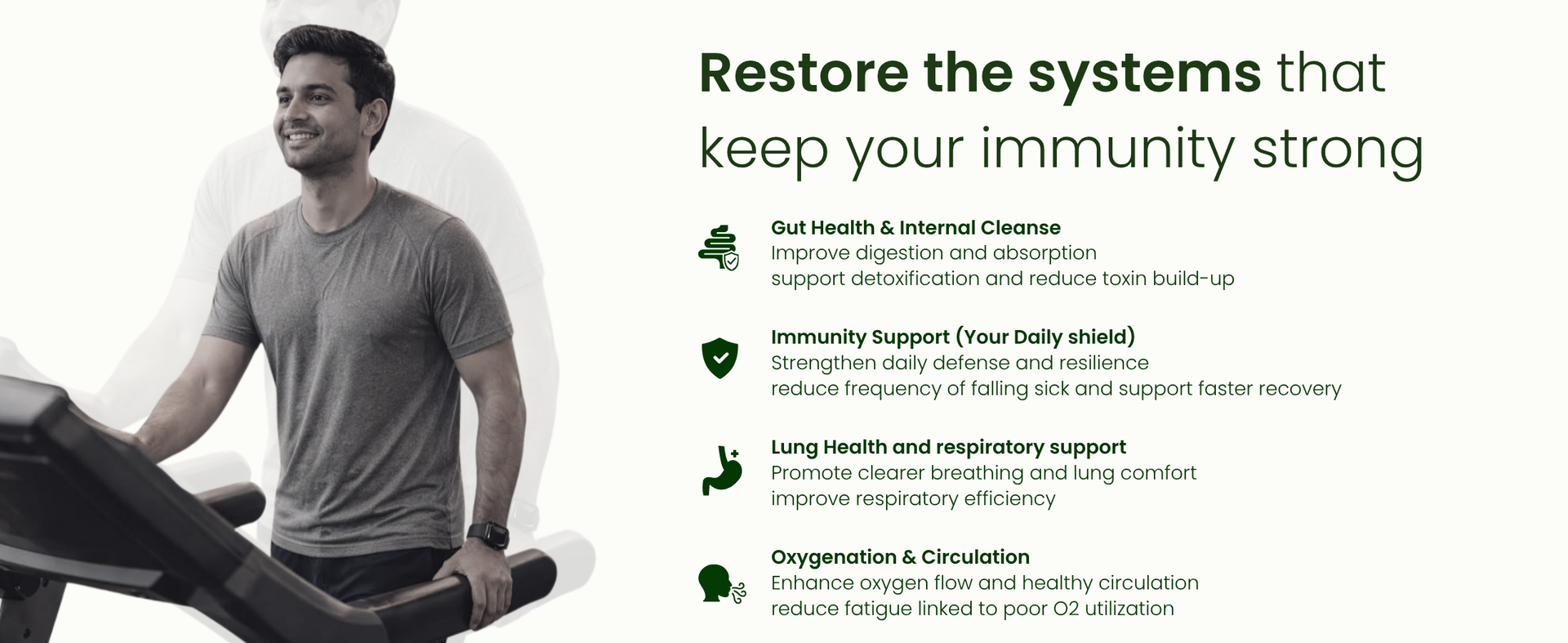 Immunity & Lung Detox | 5 Ayurvedic Herbs liquid | 500ml