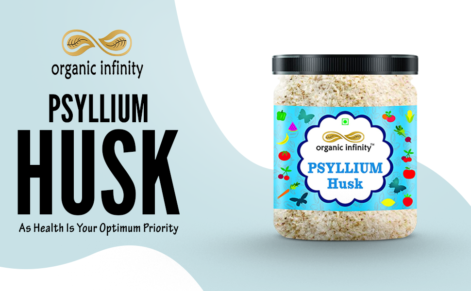 Psyllium Husk/Isabgol Husk (Sat - Isabgol) Fibre Support - 200 GM by Organic Infinity