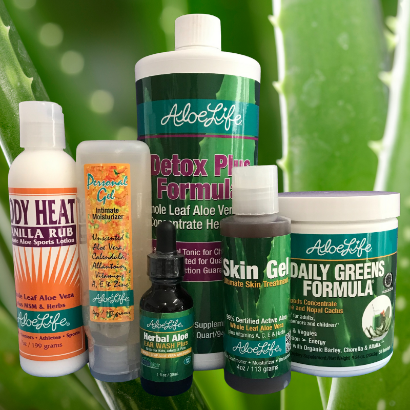 Daily Greens Formula Aloe Life 120 Tabs