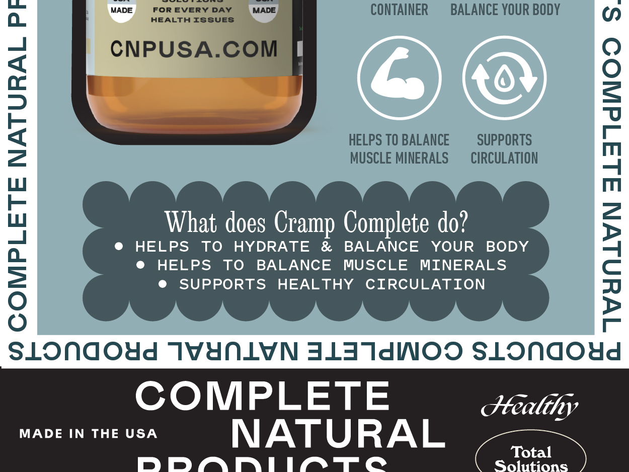 CNP | Leg Cramp Relief Liquid 16oz - ACV Ginger, Muscle Foot Support Aid
