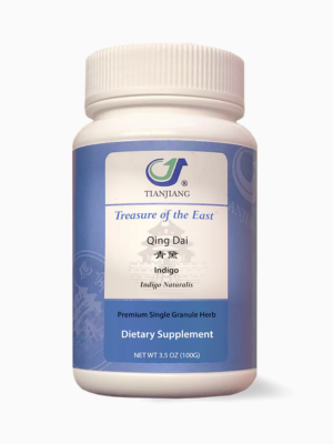 : Treasure of the East, Indigo - Qing Dai Capsules (1:1 Kruidenextracten, 100 capsules)