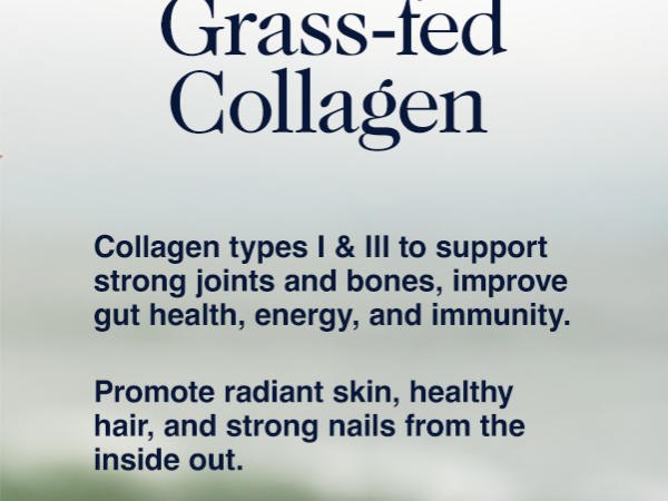 NAKED Collagen Peptides Protein Powder, 60 Servings, Pasture-Raised, Unflavored Grass-Fed Hydrolyzed Collagen Supplement, NSF Certified, Paleo Friendly, Non-GMO, Keto, Gluten Free, 20oz