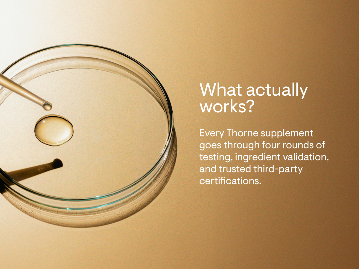 THORNE Phosphatidylserine, 100 mg per Capsule, 60 Capsules