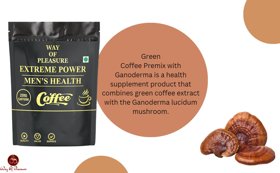 Extreme Power Mushroom Coffee Caffeine Free Premix For Immunity Booster 30 Serving