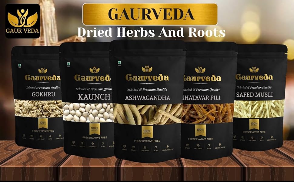 GAURVEDA Punarnava Powder 100% Natural Pure | Traditional Ayurvedic HerbSeedPowder | Supports Wellness Daily Health | Ideal for Herbal Remedies, 500 Grams