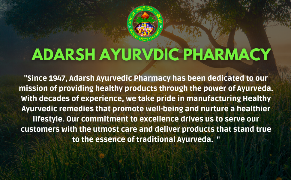 Adarsh Ayurvedic Pharmacy Shilajit Vati | Ayurvedic Supplement 120 Tablets