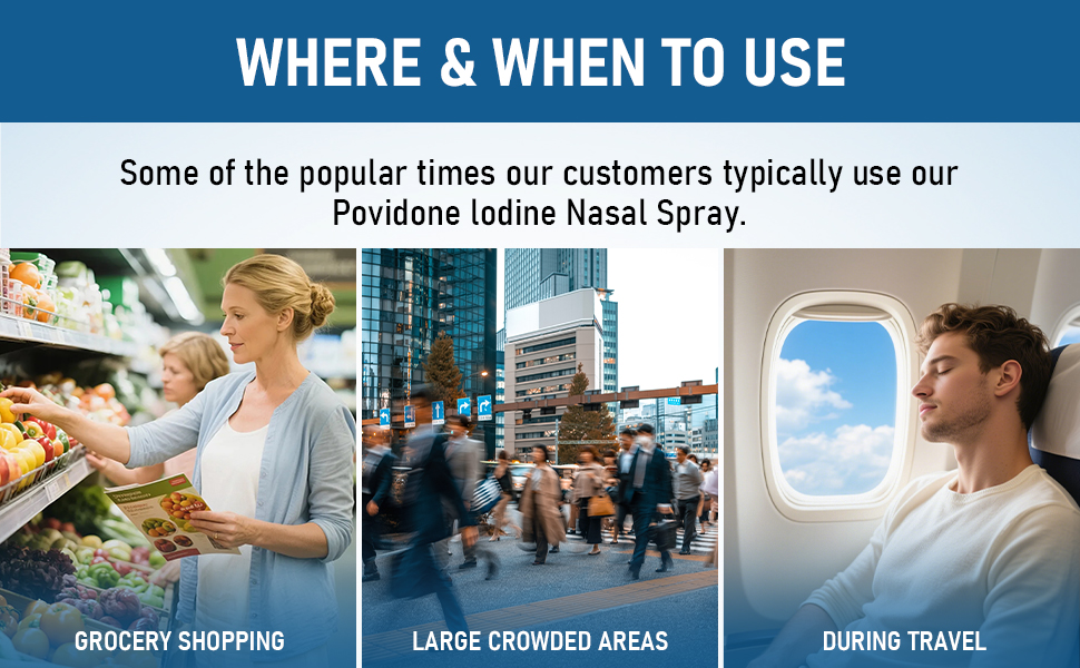 Iodine Nasal Spray,Nasal Iodine Spray with Fulvic Acid, Fine Mist Nasal Cleanse for Dry Air, Travel & Daily Comfort, 60ml