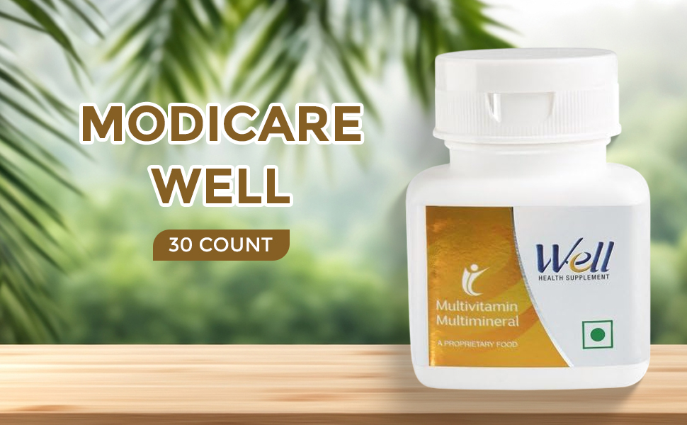 Modicare Well Multivitamin Multimineral Capsule, 30 Count