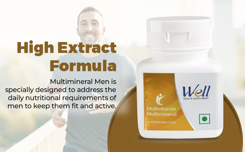 Modicare Well Multivitamin Multimineral Capsule, 30 Count