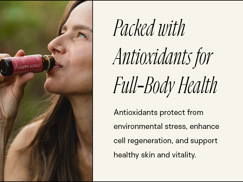 Happy Aging Liquid NAD+ Supplement for Women | Liposomal Nicotinamide Riboside & Resveratrol Shots for Energy, Skin Health & Brain Fog | NMN Alternative with Antioxidants | 10 Shots, 30-Day Supply