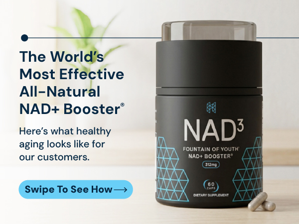 HPN NAD3 NAD+ Booster for Cellular Energy, 60 Caps, 30-Day Supply