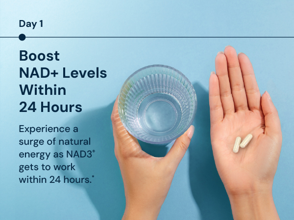 HPN NAD3 NAD+ Booster for Cellular Energy, 60 Caps, 30-Day Supply