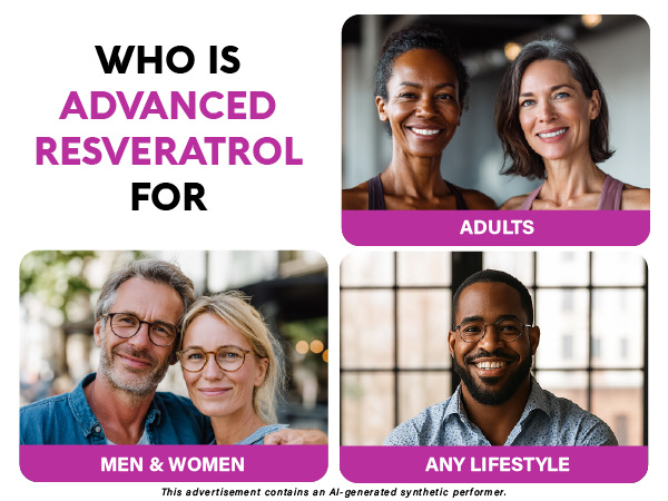 Resveratrol + Berberine, Quercetin, ACV, Acai & Noni Supplement - 120 Caps
