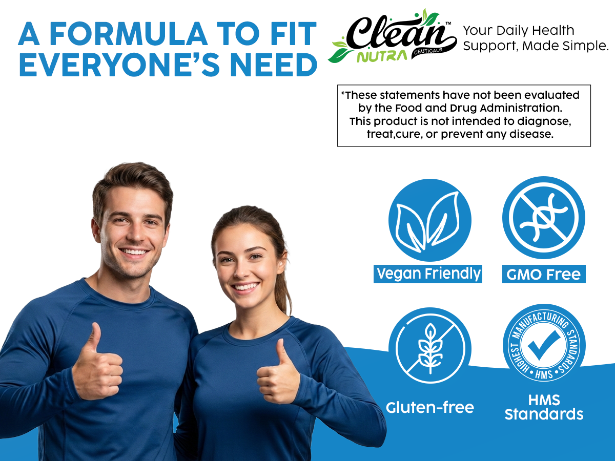 8in1 Magnesium Supplement Complex | Magnesium Glycinate Citrate Malate Gluconate Orotate Carbonate Lactate + Prebiotics Probiotics Digestive Enzymes Magnesio Capsules for Women Men By Clean Nutra
