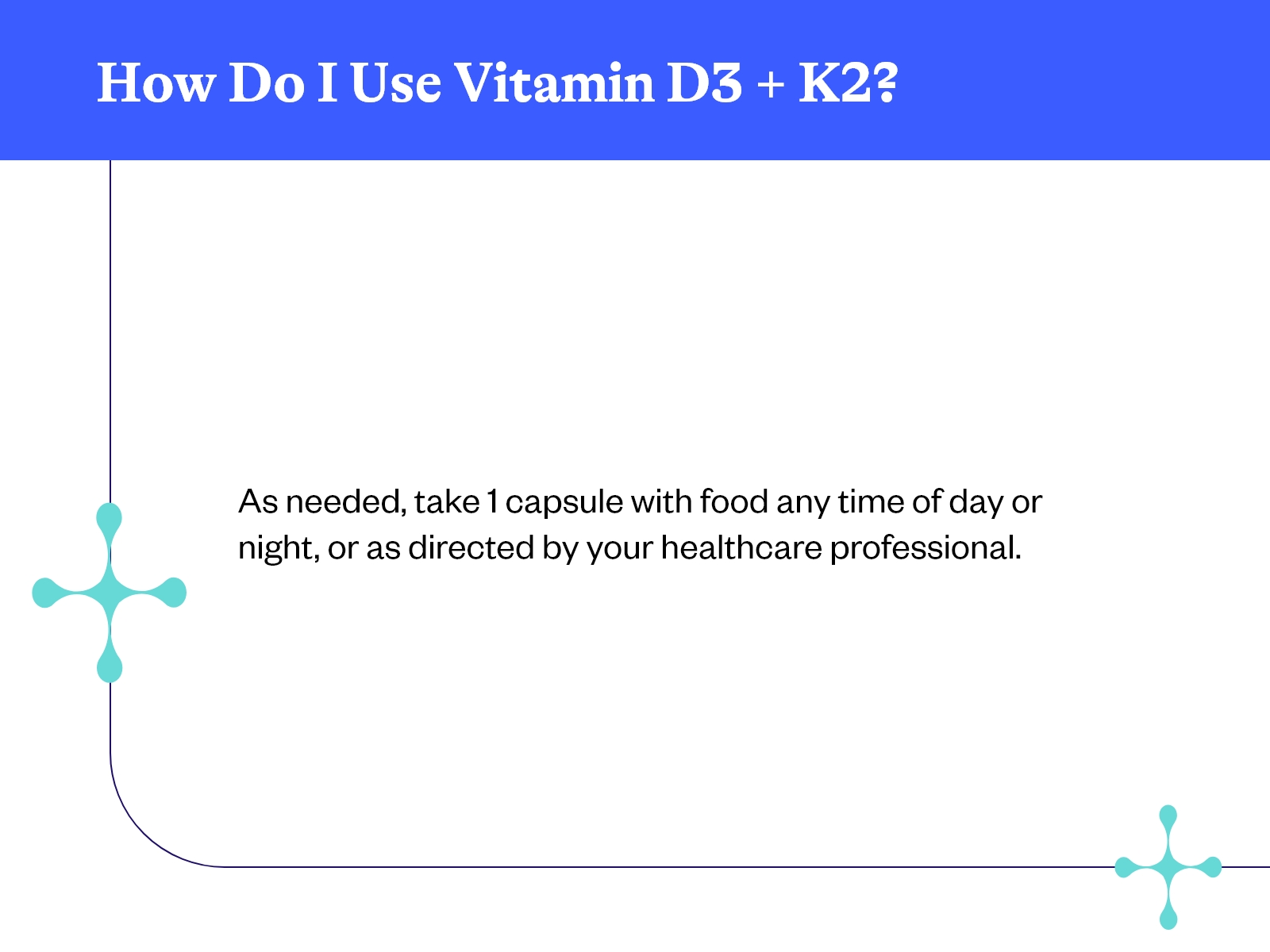 Vitamin D3 + K2 Seeking Health - 60 Vegetarian Capsules