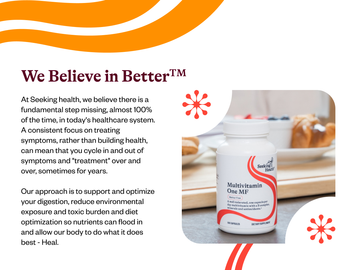 Seeking Health Multivitamin One MF, 45 Veggie Capsules