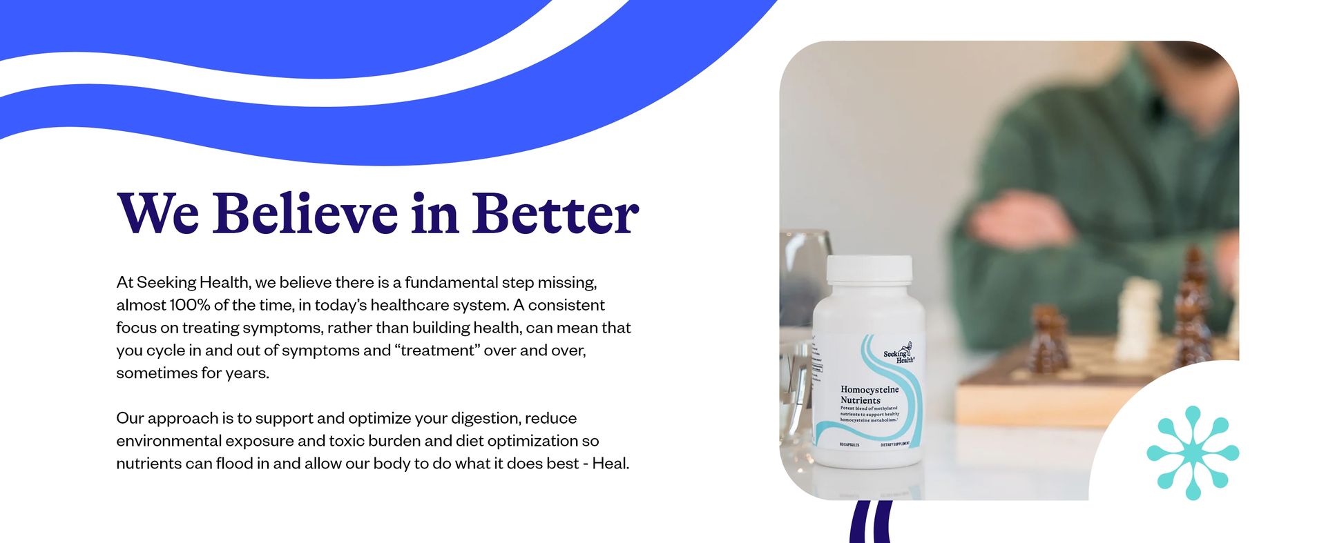 Seeking Health Homocysteine Nutrients - Supplement Formula with L-Methylfolate & Vitamin B12, B6 & B2 - Supports Healthy Cognition & Brain Function - Aids Homocysteine Metabolism - 60 Capsules