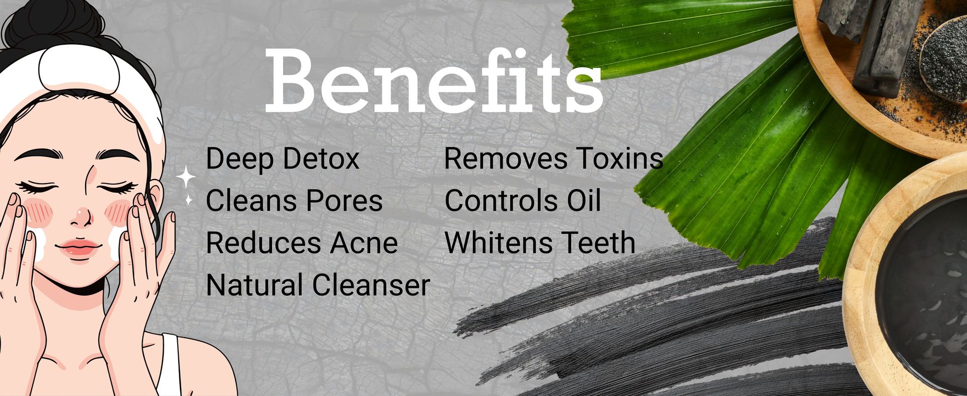 100g Natural & Pure Activated Charcoal Powder for Skin Care & Hair Care | Deep Cleansing Face Mask & Hair Mask Powder | Helps Remove Dirt, Excess Oil, Blackheads & Product Build-Up | DIY Beauty Care Powder