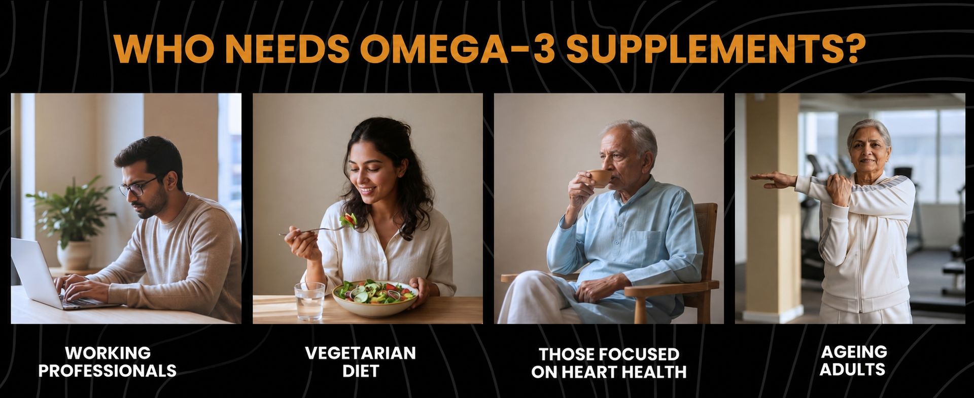 Carbamide Forte Veg Omega 3 2000mg | Plant- Based Algae Oil Omega 3 Supplement with 20% DHA | Supports Heart, Brain & Eye Health - 120 Capsules