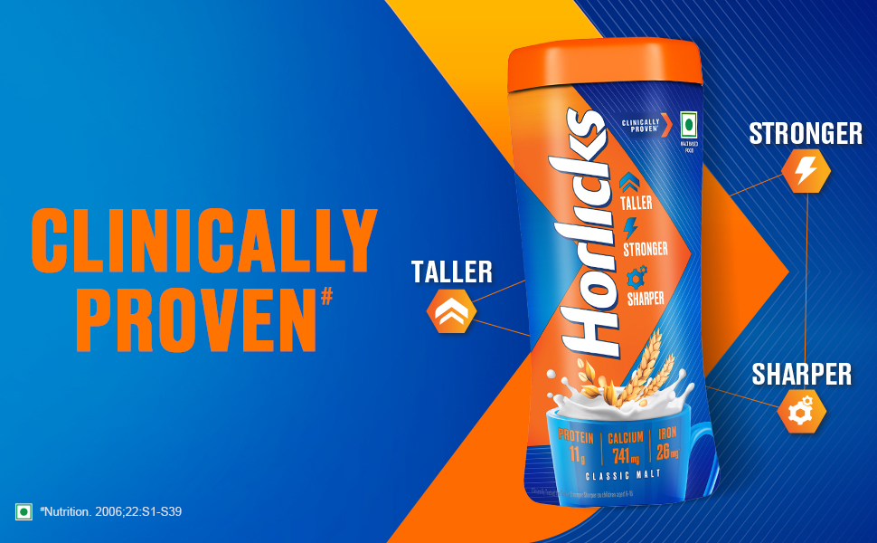 Horlicks Chocolate Nutrition Drink || 1 kg Refill Pack