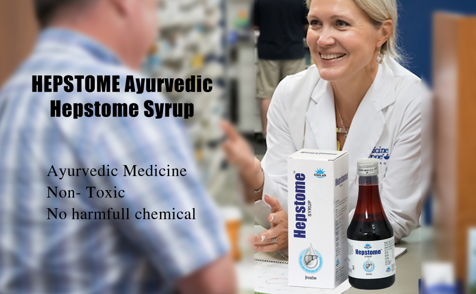Health Group Hepstome Liver Health Syrup, an Herbal Formula, Supports Overall Wellness, Gentle on the Stomach, and Is Easy-To-Take Liquid That Is Ideal for Daily Use Net 200ml