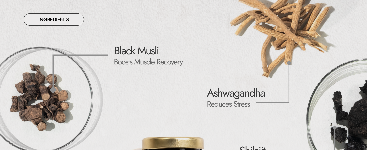 Kapiva Shilajit/Shilajeet Gold Resin - 20g | 500mg/Serving | 40 Servings | Boost Muscle Growth & Stamina | Contains 24 Carat Gold | 100% Ayurvedic