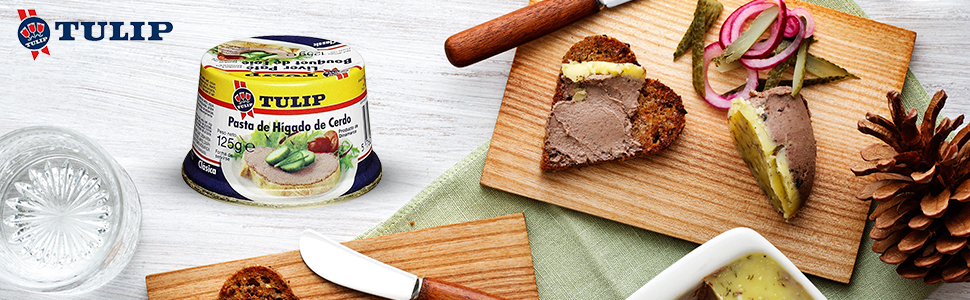 Tulip Liver Pate, 125g,Pack of 4 Product of Denmark