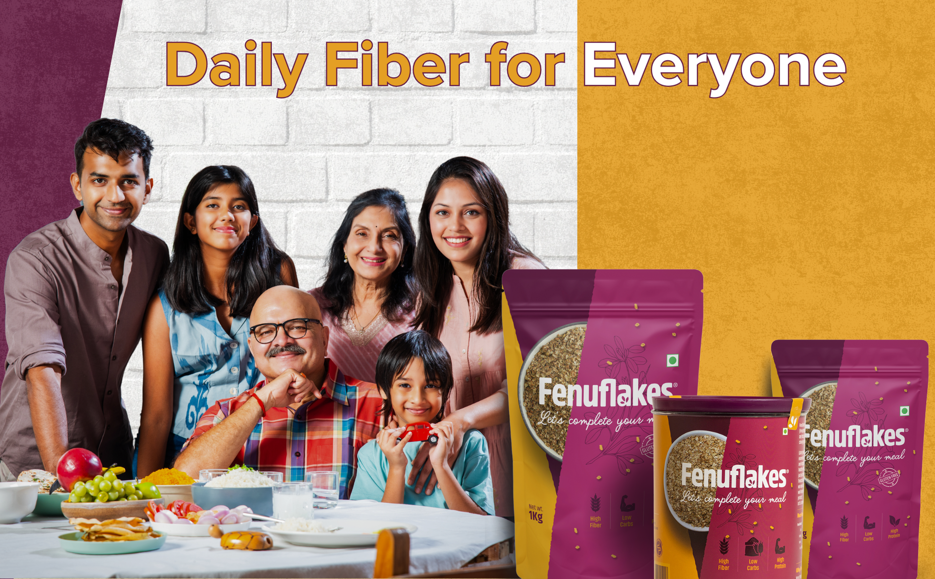 Fenuflakes 300g Fiber Supplement | Bloating, Acidity & Constipation Relief | Prebiotic Fiber | Psyllium Husk & Isabgol Replacer | Helps in Managing Blood Sugar Levels | Neutral in Taste | Unflavored | Add to Any Food