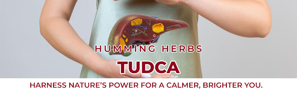 Humming Herbs TUDCA Pure Supplement 1000mg | Liver Health, Gut Support & Immune Boost | Premium Detox Supplement, Vegan Capsules, Tauroursodeoxycholic Acid for Daily Wellness, 90 Capsule