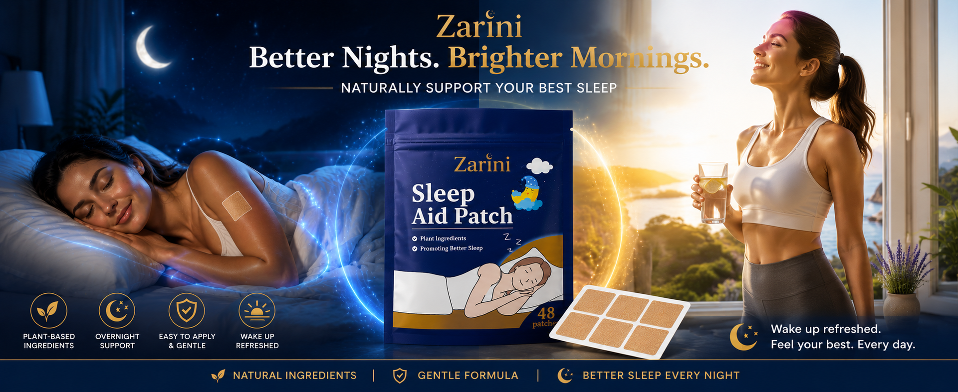 Sleep Aid Patch for Men & Women, 48 Patches